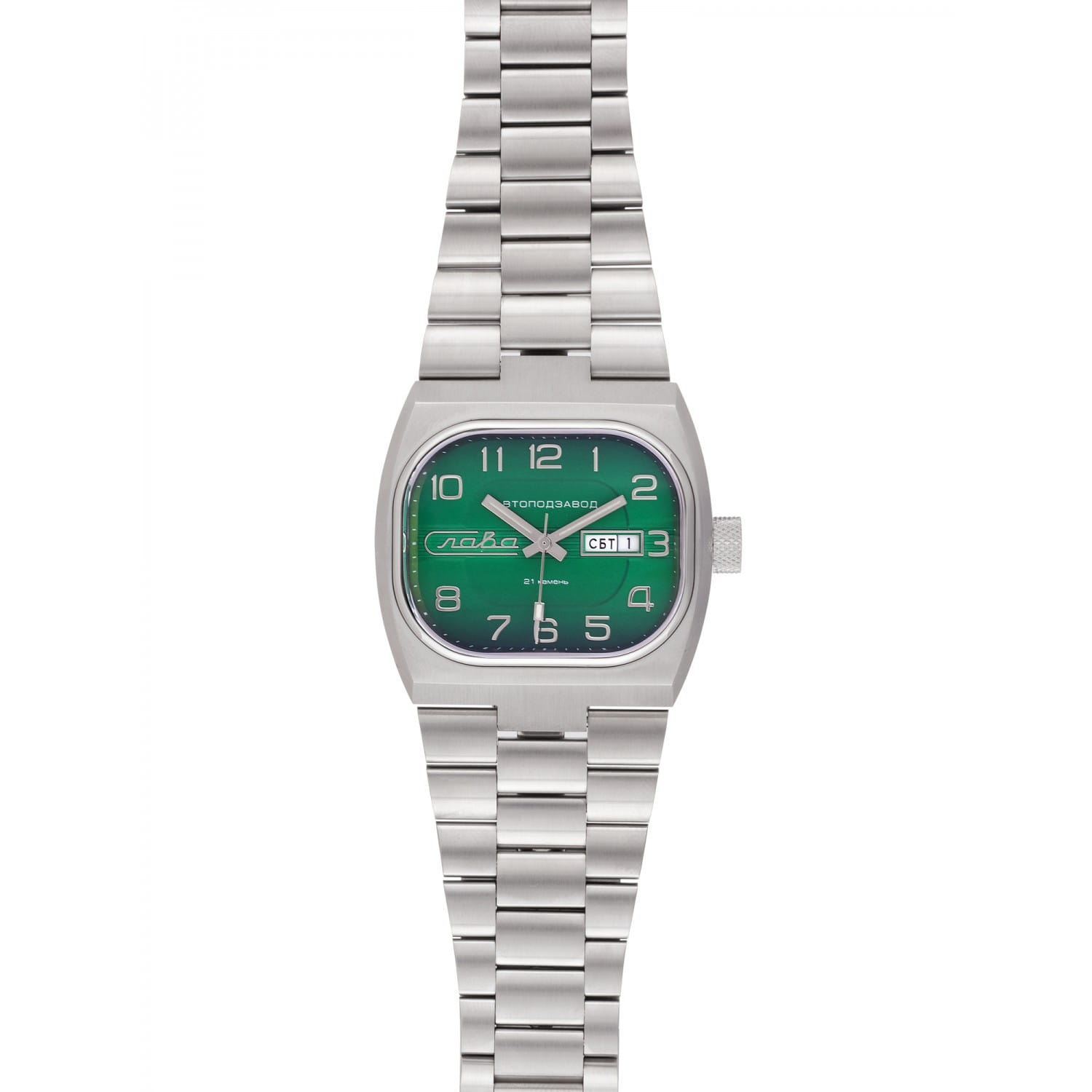 Слава Слава Телевизор 3045709/100-8205 , наручные мужские часы фото под углом