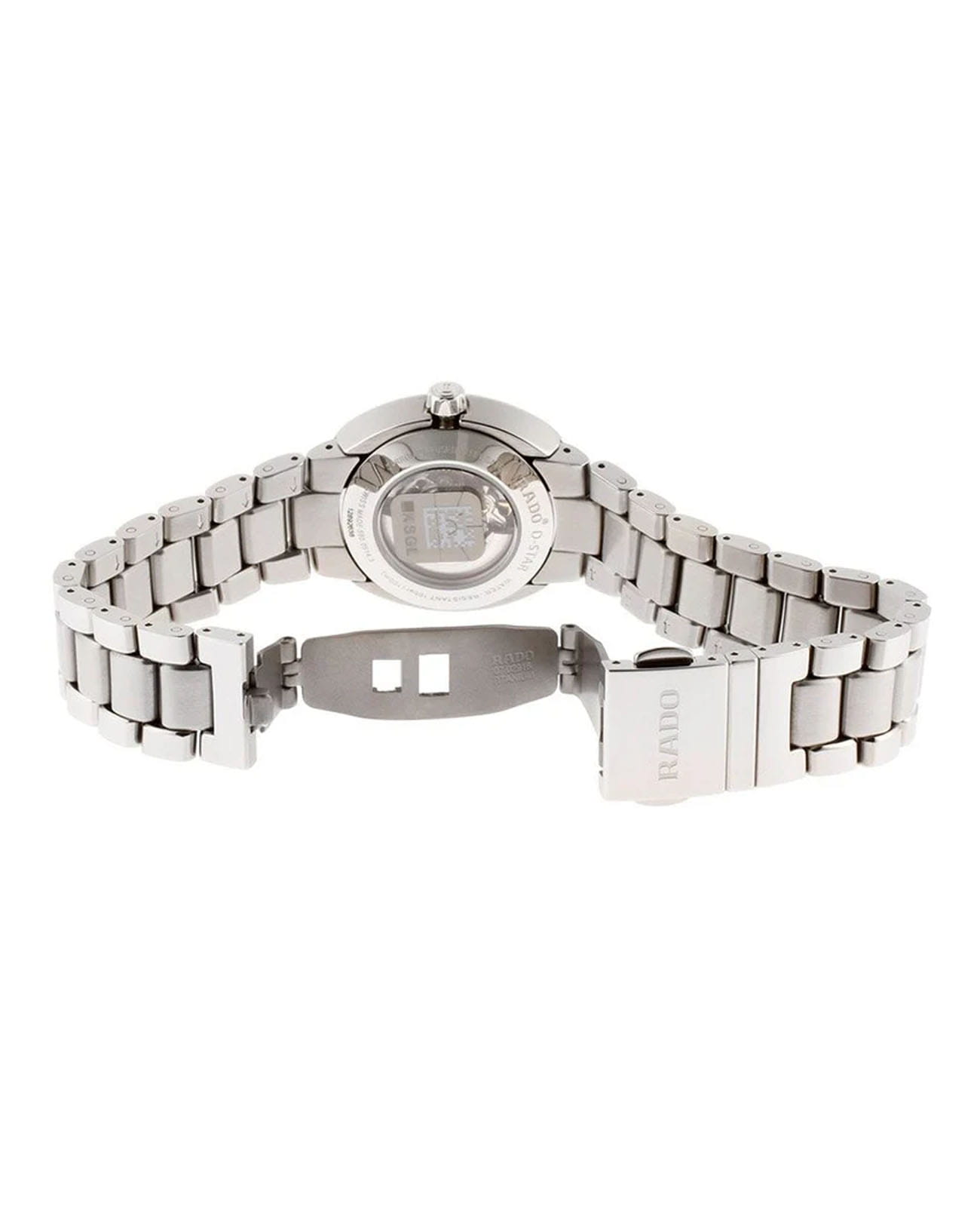 Rado Rado D-Star R15514103,  швейцария женские часы на браслете нержавеющая сталь боковой вид