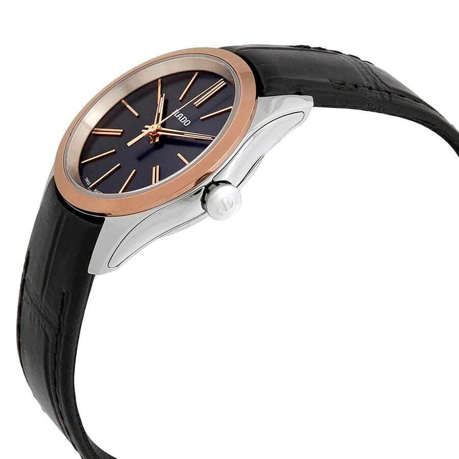 Rado Rado Hyperchrome Automatic R32976155, hyperchrome швейцария женские часы на браслете кожаный боковой вид