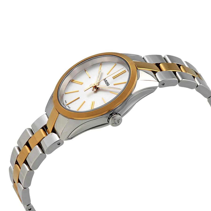 Rado Rado Hyperchrome Automatic R32975112, hyperchrome швейцария женские часы на браслете сталь + ceramos™ боковой вид