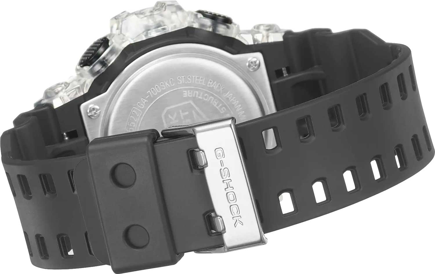 Оригинальные часы Casio Casio G-Shock GA-700SKC-1ADR (GA-700SKC-1A) электронные калибр механизма  общий вид