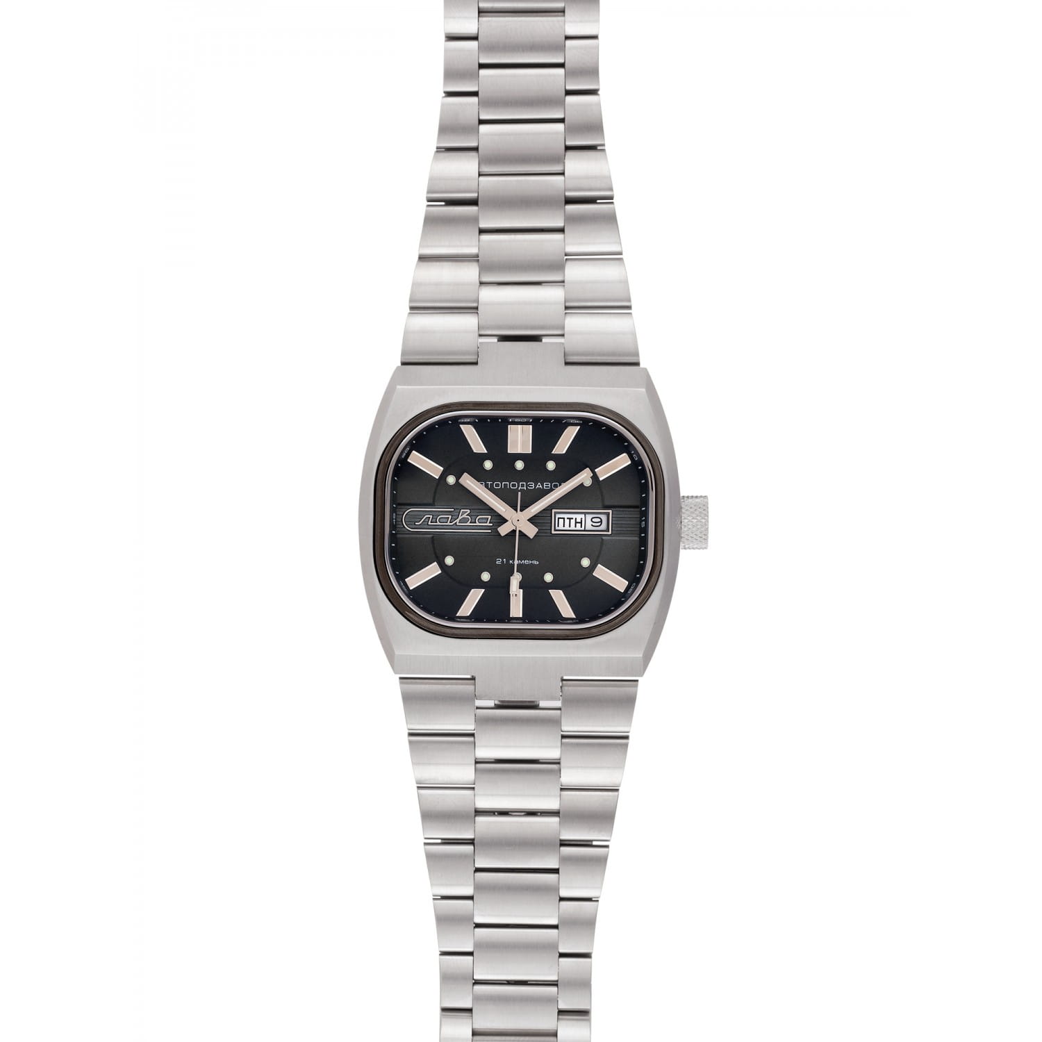 Слава Слава Телевизор 3042705/100-8205 , наручные мужские часы фото под углом