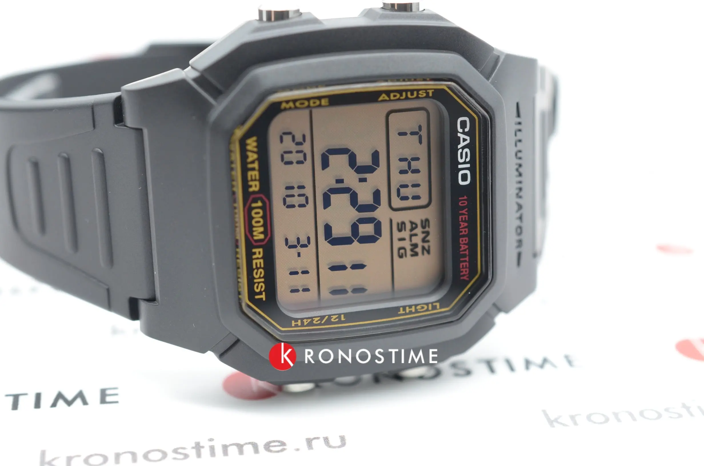 Часы Casio Collection W-800HG-9A купить в Омске по цене 4275 RUB: описание,  характеристики