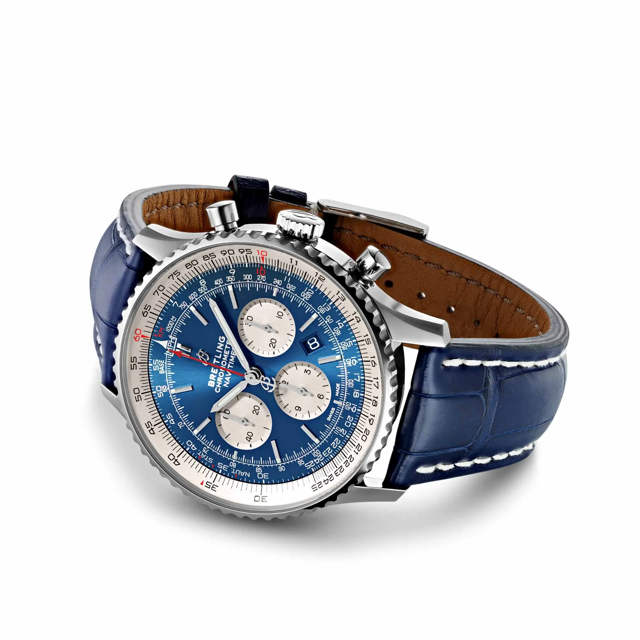 Часы Breitling Navitimer B01 Chronograph 46 AB0127211C1P1 купить в Омске по  цене 1148885 RUB: описание, характеристики