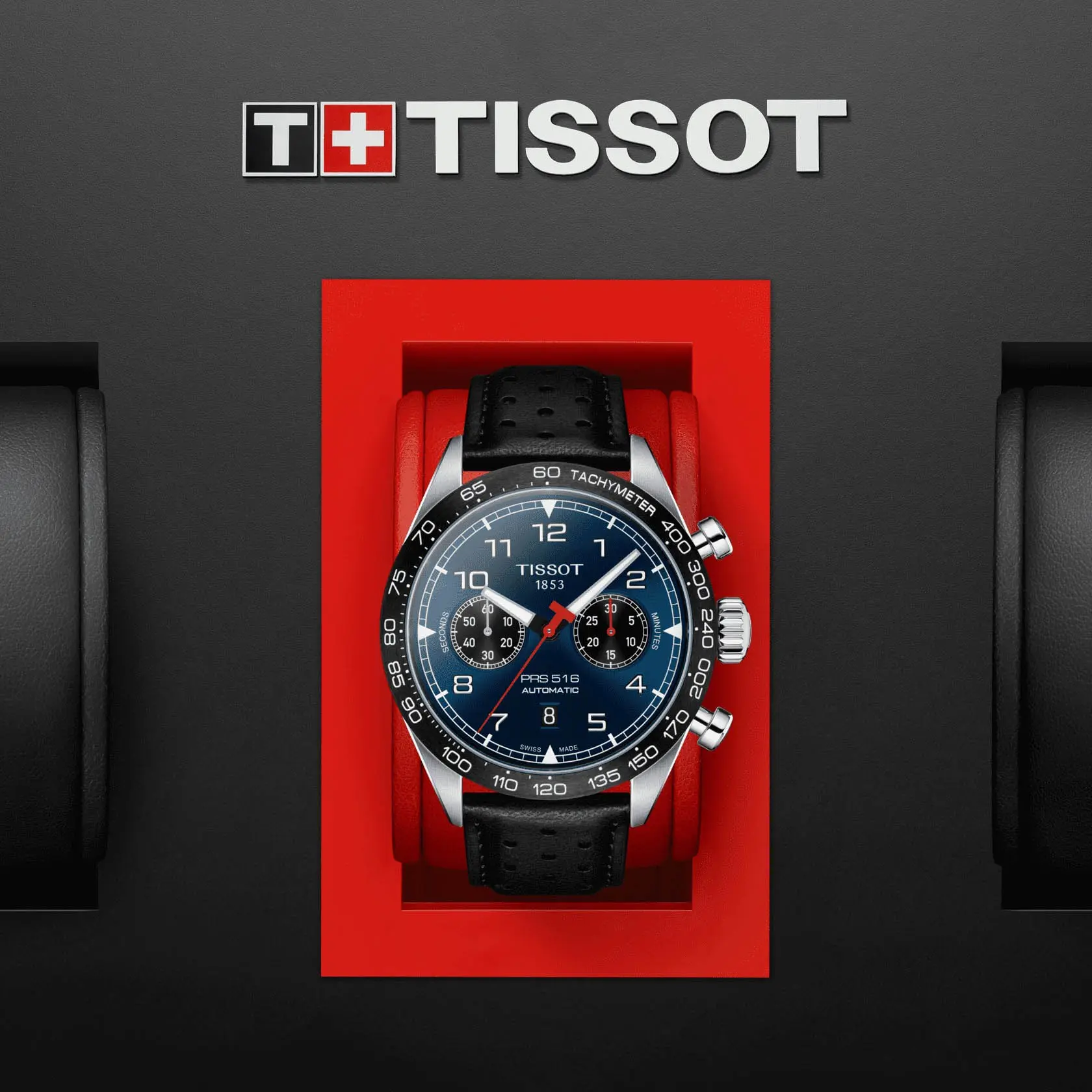 Часы Tissot PRS 516 Automatic Chronograph T1316271604200 купить в Омске по  цене 289885 RUB: описание, характеристики