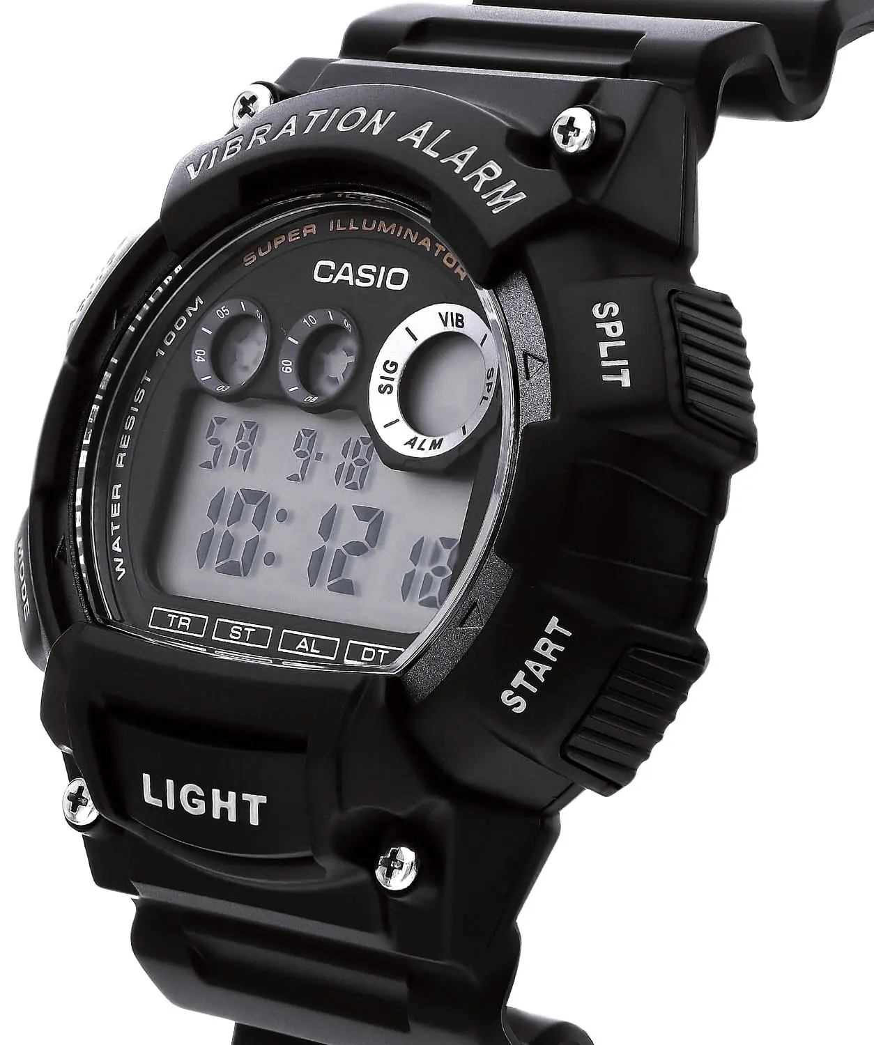 Часы Casio Standard Digital W-735H-1A купить в Омске по цене 6475 RUB:  описание, характеристики