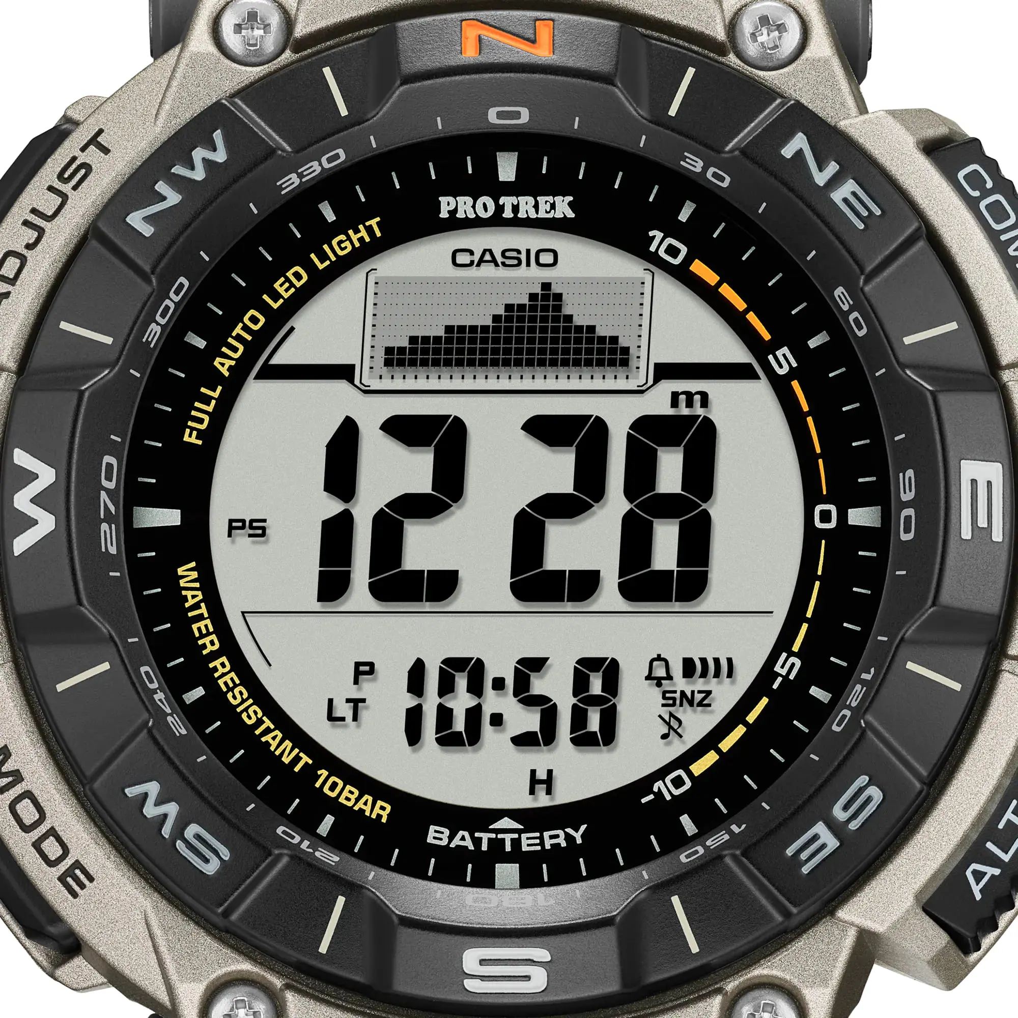 Часы Casio Pro Trek PRG-340T-7ER купить в Омске по цене 49925 RUB:  описание, характеристики