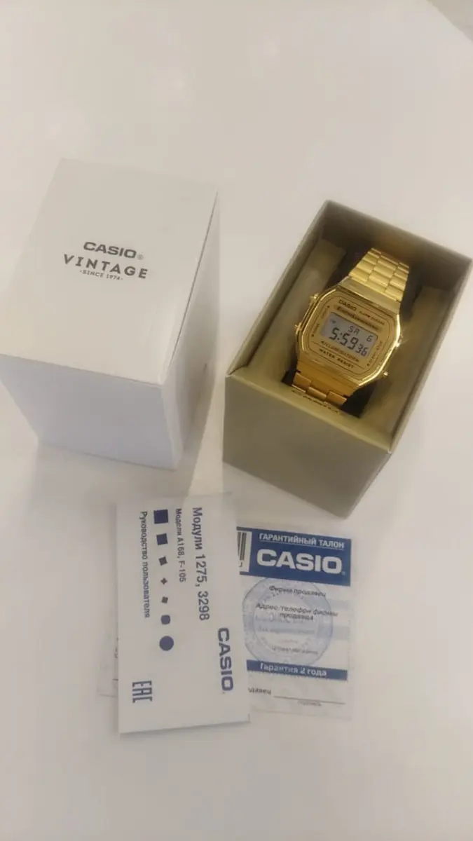 Часы Casio A-168WG-9 купить в Омске по цене 6873 RUB: описание,  характеристики