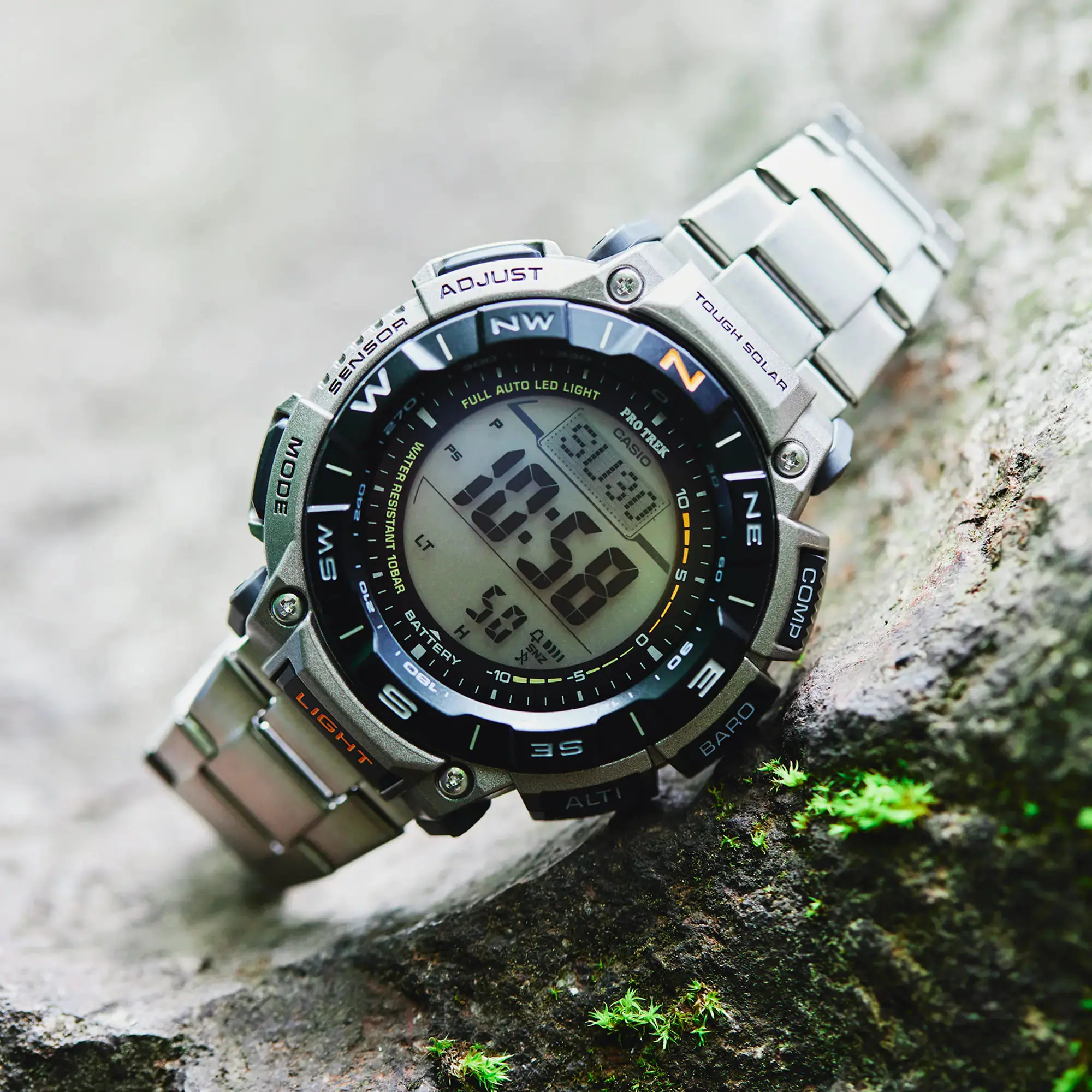 Часы Casio Pro Trek PRG-340T-7ER купить в Омске по цене 49925 RUB:  описание, характеристики