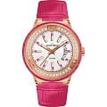 Jacques Lemans Jacques Lemans 1-1776G  1-1776G кварцевые женские часы серый циферблат, браслет кожа + текстиль — вид спереди