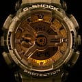 Casio Casio G-Shock GMA-S110GS-3A - наручные женские часы наручные часы в перспективе  циферблат