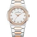 Jacques Philippe Jacques Philippe Bellus JPQLS727328RG  JPQLS727328RG кварцевые женские часы перламутровый циферблат, браслет нержавеющая сталь с pvd-покрытием — вид спереди