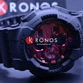 Casio Casio G-Shock GA-140AR-1A, g-shock япония мужские часы на браслете пластик боковой вид