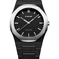 D1 Milano D1 Milano Polycarbon PCBJ14  PCBJ14 кварцевые мужские часы  черный циферблат, браслет пластик — вид спереди