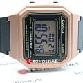 Casio W-217HM-5AVEF мужские часы застежка крупным планом