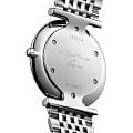 Longines Longines La Grande Classique L4.512.4.58.6 кварцевые женские часы часы, крупный план черный циферблат