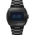 Hamilton Hamilton American Classic PSR Digital 74 H52404131  H52404131 кварцевые мужские часы антрацитовый циферблат, браслет нержавеющая сталь с pvd-покрытием — вид спереди
