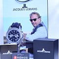Jacques Lemans Jacques Lemans Classic 1-1846C мужские часы зеленый циферблат на запястье