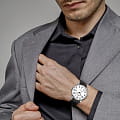 Jacques Lemans Jacques Lemans Classic 1-2073C мужские часы белый циферблат на запястье