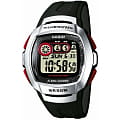 Casio Casio Illuminator W-210-1D  W-210-1D кварцевые мужские часы серый циферблат, браслет  — вид спереди