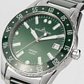Jacques Lemans Jacques Lemans High Tech Ceramic 42-10C мужские часы зеленый циферблат на запястье