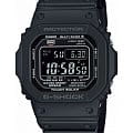 Casio Casio G-Shock GW-M5610U-1B  GW-M5610U-1BER электронные мужские часы черный циферблат, браслет полимер — вид спереди