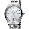 Just Cavalli Just Cavalli JC1L027M0015  JC1L027M0015 кварцевые женские часы серебристый циферблат, браслет нержавеющая сталь — вид спереди