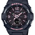 Casio Casio Baby-G BGA-260SC-1A  BGA-260SC-1A кварцевые женские часы фиолетовый циферблат, браслет пластик — вид спереди