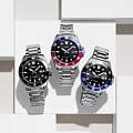 Casio Casio Collection MDV-107D-1A1, collection япония мужские часы на браслете нержавеющая сталь боковой вид