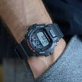 Casio Casio G-Shock DW-6900U-1DR g-shock японские мужские часы на браслете пластик боковой вид