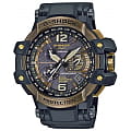 Casio Casio G-Shock GPW-1000TBS-1A  GPW-1000TBS-1A электронные мужские часы  черный циферблат, браслет  — вид спереди