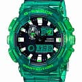 Casio Casio G-Shock GAX-100MSA-3A  GAX-100MSA-3A электронные мужские часы черный циферблат, браслет пластик — вид спереди