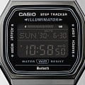 Casio Casio Vintage ABL-100WEGG-1B, vintage япония мужские часы на браслете нержавеющая сталь с ip-покрытием боковой вид