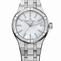 Maurice Lacroix Maurice Lacroix Aikon Quartz AI1106-SS002-170-1  AI1106-SS002-170-1 кварцевые женские часы перламутровый циферблат, браслет нержавеющая сталь — вид спереди