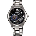 Orient Orient DB0A007B (FDB0A007B)  FDB0A007B механические женские часы черный циферблат, браслет 18-каратное желтое золото — вид спереди