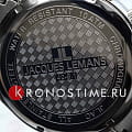 Jacques Lemans 42-6H мужские часы застежка крупным планом