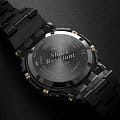Casio Casio G-Shock GMW-B5000TB-1 электронные мужские часы часы крупный план  циферблата