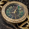 Fossil Fossil Stella  ES5133 кварцевые женские часы часы крупный план черный циферблата