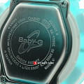 Casio Casio Baby-G BA-110SC-2A кварцевые женские часы часы крупный план белый циферблата