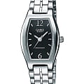 Casio Casio Collection LTP-1281PD-1A  LTP-1281PD-1A кварцевые женские часы черный циферблат, браслет нержавеющая сталь — вид спереди