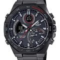 Casio Casio Edifice ECB-950DC-1ADF (ECB-950DC-1A) ECB ECB-950DC-1A кварцевые мужские часы черный циферблат, браслет нержавеющая сталь с ip-покрытием — вид спереди