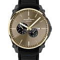 Jacques Lemans Jacques Lemans Derby 1-2200E  1-2200E механические мужские часы  зеленый циферблат, браслет кожаный — вид спереди