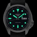 Seiko Seiko 5 Sports SRPE63K1S  - задняя крышка сталь металл корпуса, япония часы