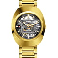 Rado Rado DiaStar Original Skeleton R12164153 Automatic R12164153 механические мужские часы  серый циферблат, браслет нержавеющая сталь с pvd-покрытием — вид спереди