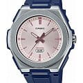 Casio Casio Collection LWA-300H-2EVEF  LWA-300H-2EVEF кварцевые женские часы  розовый циферблат, браслет полимер — вид спереди