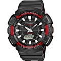 Casio Casio Illuminator AD-S800WH-4A  AD-S800WH-4A  мужские часы черный циферблат, браслет  — вид спереди