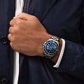 Breitling Breitling Superocean II 42 A17365D11C1A1 мужские часы голубой циферблат на запястье