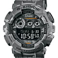 Casio Casio G-Shock GD-120CM-8ER  GD-120CM-8E электронные мужские часы черный циферблат, браслет пластик — вид спереди