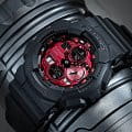 Casio Casio G-Shock GA-140AR-1A GA, наручные мужские часы фото под углом