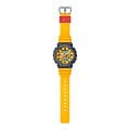 Casio Casio G-Shock GMA-S110Y-9A женские часы желтый циферблат на запястье